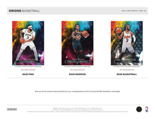 NBA 2022-23 Panini Origins H2 Basketball Blaster Box