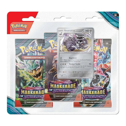 POKEMON Maskerade im Zwielicht 3-Pack (beide Motive, im Set) DE