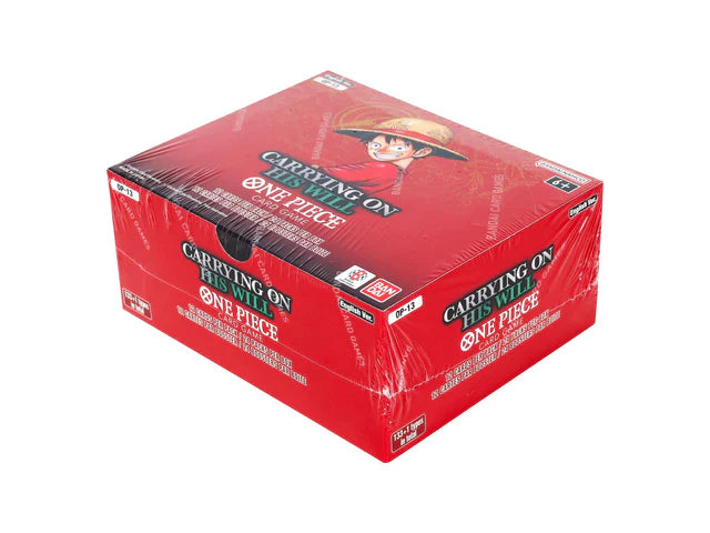 One Piece OP 13 Booster 6er Set Carrying On His Will EN