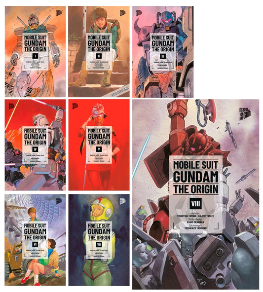 MOBILE SUIT GUNDAM THE ORIGIN 1-8 deutsch