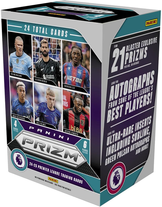 SOCCER 24-25 Panini Prizm Premier League EPL Blaster Box