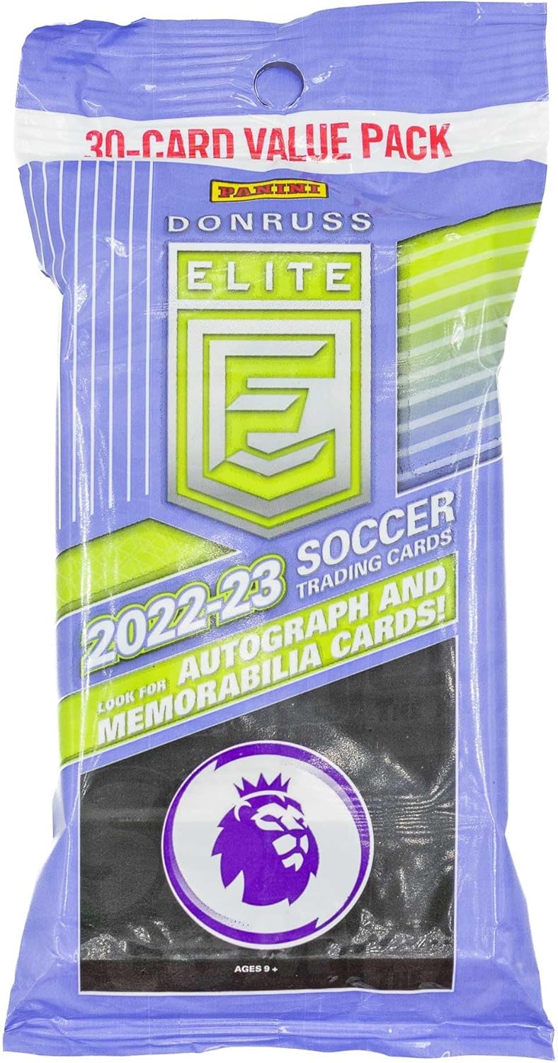 2022-23 Donruss Elite Soccer EPL Fat Pack box