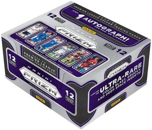 SOCCER 2022-23 Panini Prizm EPL Soccer Cards Box (1) Autographed