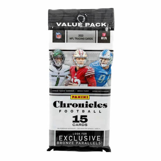 NFL 2022 panini chronicles Football jumbo value 12-pack box
