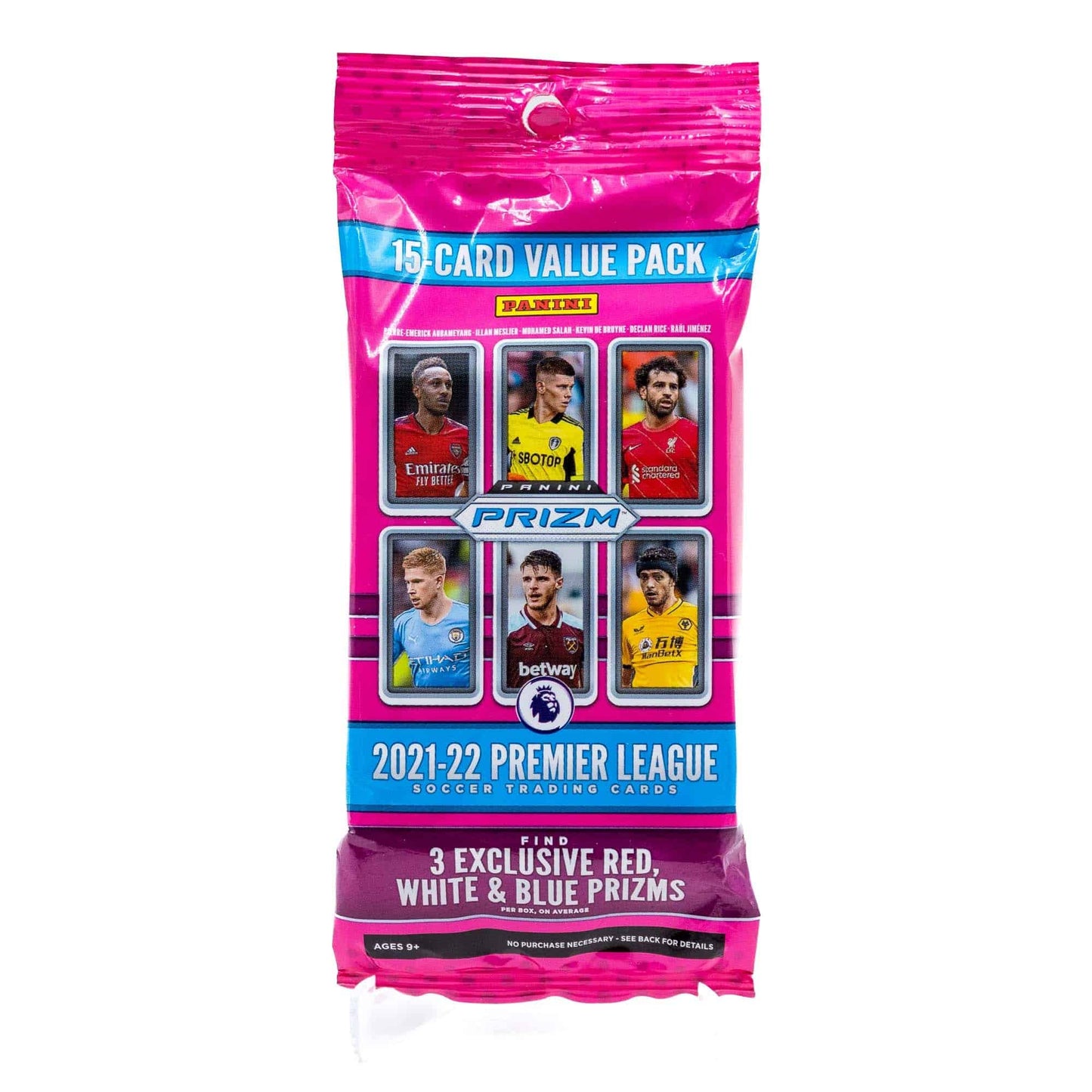 SOCCER 2021-22 Prizm Premier League Fat Pack box