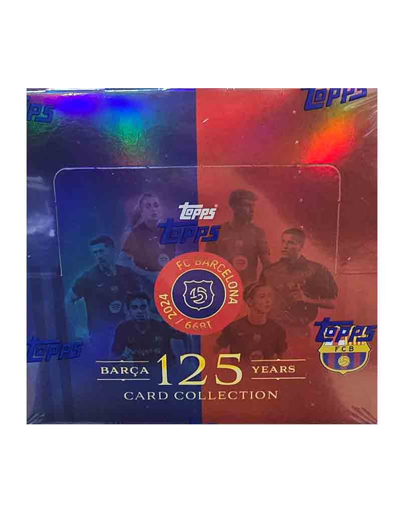 SOCCER Topps FC Barcelona 125th Anniversary - Hobby Box