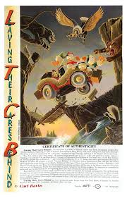 BARKS LITHOGRAPHIE Leaving Their Cares Behind (Signed Limited Edition, 350 Ex)