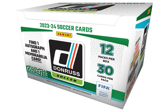 SOCCER 2023-24 Donruss Hobby Card Box