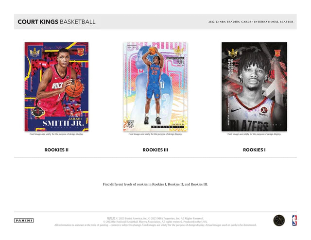 NBA 2022-23 Panini Court Kings International Blaster Box