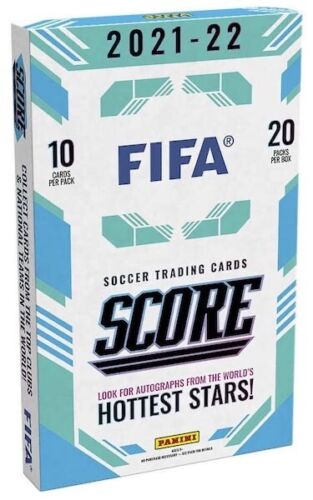 SOCCER Panini 2021-22 Score FIFA Fußball (mit 20 Packs)