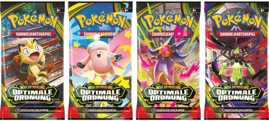 POKEMON Optimale Ordnung 6er Booster Display Bundle DE
