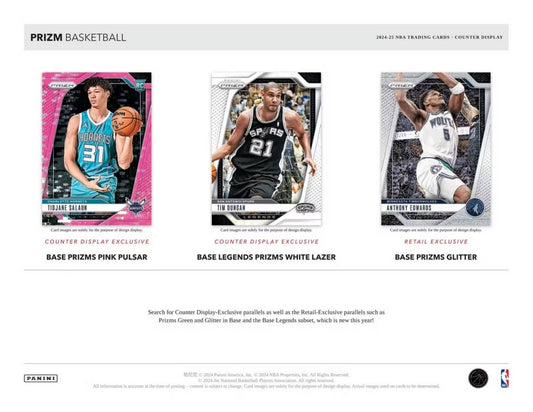 NBA 2024/25 Panini Prizm Basketball Retail Box