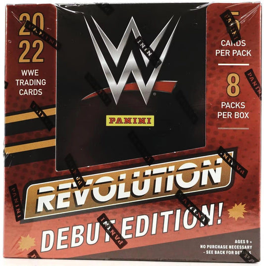 WWE 2022 PANINI REVOLUTION WRESTLING HOBBY BOX
