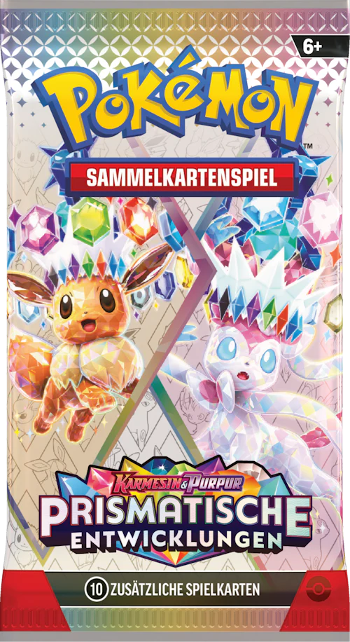 POKEMON Prismatische Entwicklungen 6er Booster Bundle (Deutsch)