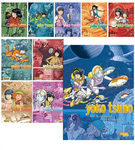 Yoko Tsuno Sammelband 1-10 komplette Serie