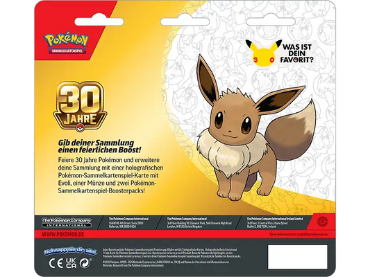 POKEMON 30 Jahre 2-Pack Blister DE