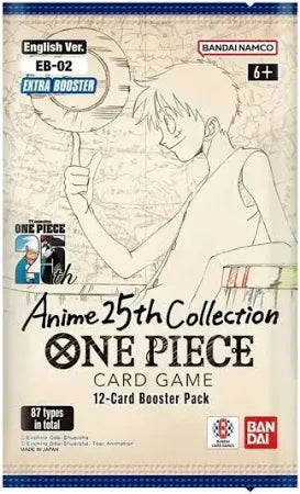 One Piece EB-02 Anime 25th Collection Booster Display (24 Booster) - EN