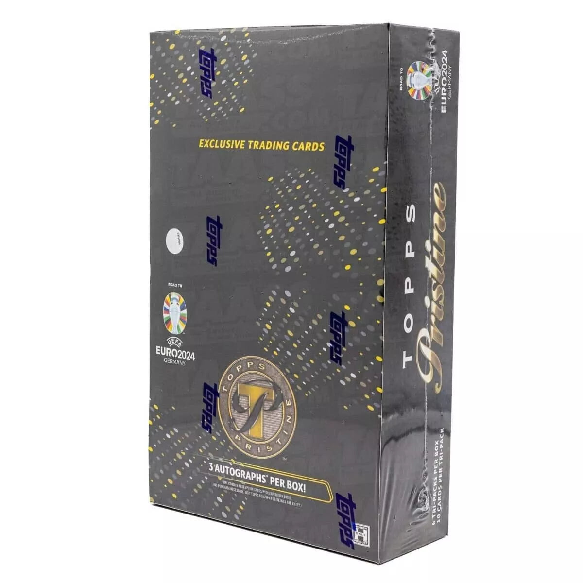 SOCCER Topps Pristine Road to EURO 2024 Box 3 Autogramme oder Autogramm-Reliquien !!!