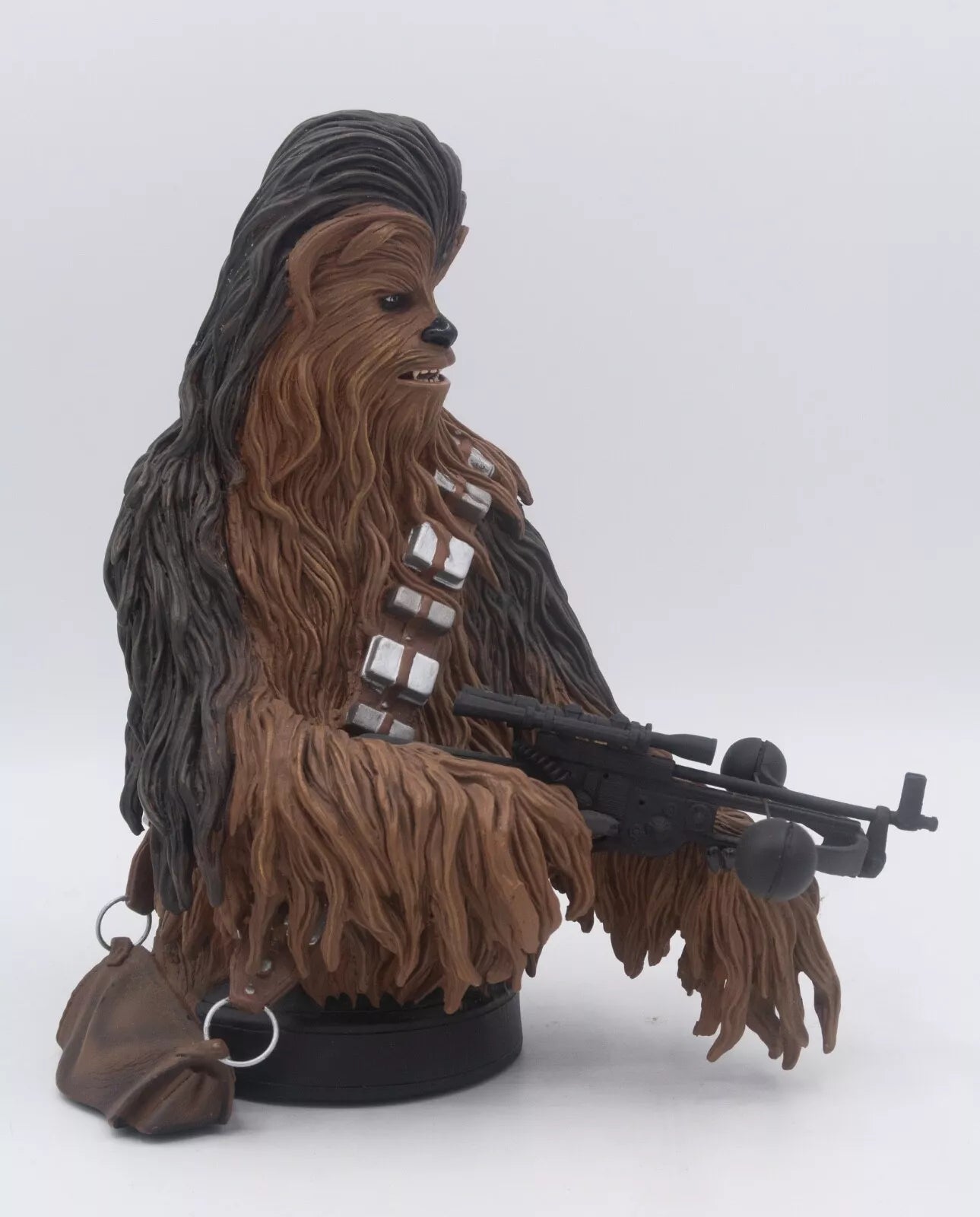 FIGUR Gentle Giant Star Wars Büsten Han Solo (2005) + Chewbacca (2006) Limited Edition