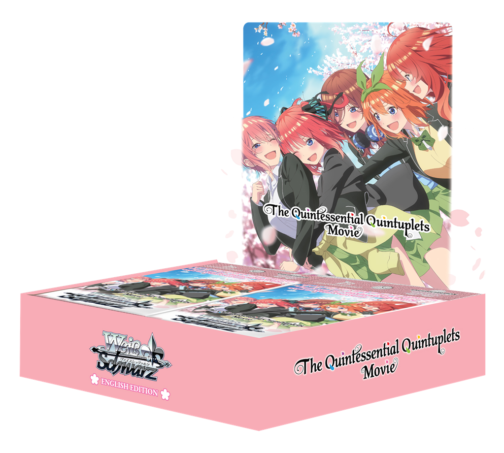 Weiß/Schwarz - The Quintessential Quintuplets Movie Display (16 packs) - EN