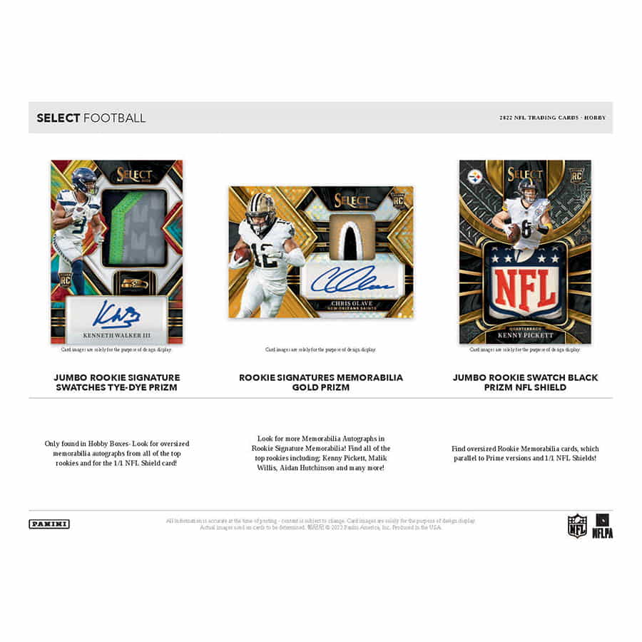 NFL 2022 Panini Select Hobby Box