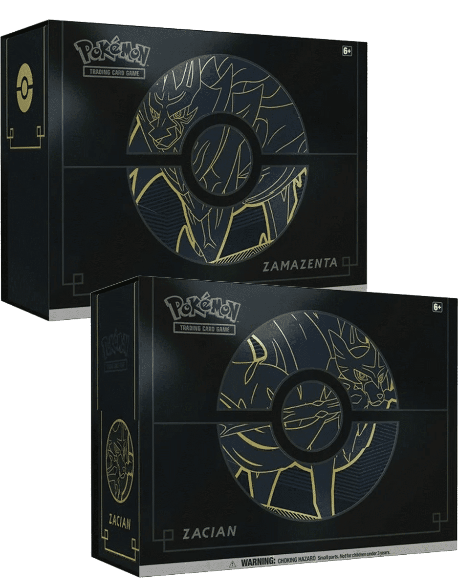 POKEMON Top-Trainer-Box-Plus Zacian oder Zamazenta deutsch