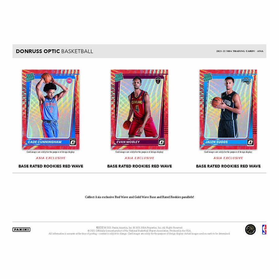 NBA 2021/22 Panini Optic Donruss Basketball Retail Box