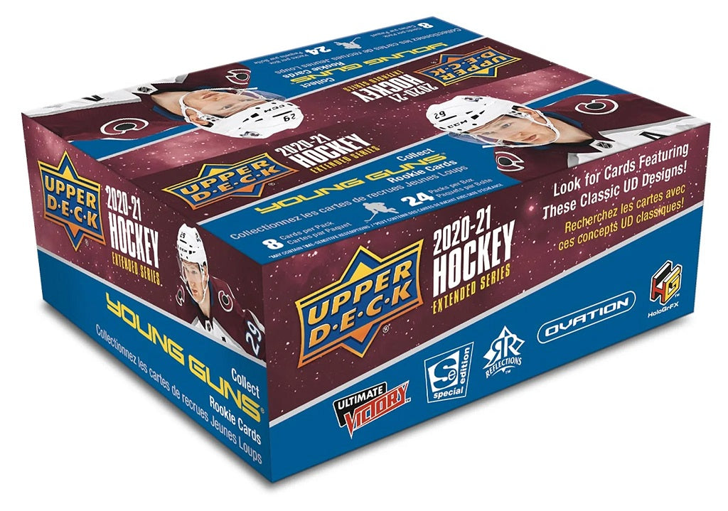 NHL 2020-21 Hockey Upper Deck Extended Series Retail Foil Box
