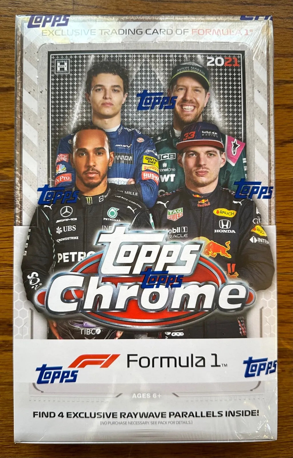 F1 2021 Topps Formula 1 Chrome Racing Hobby Lite