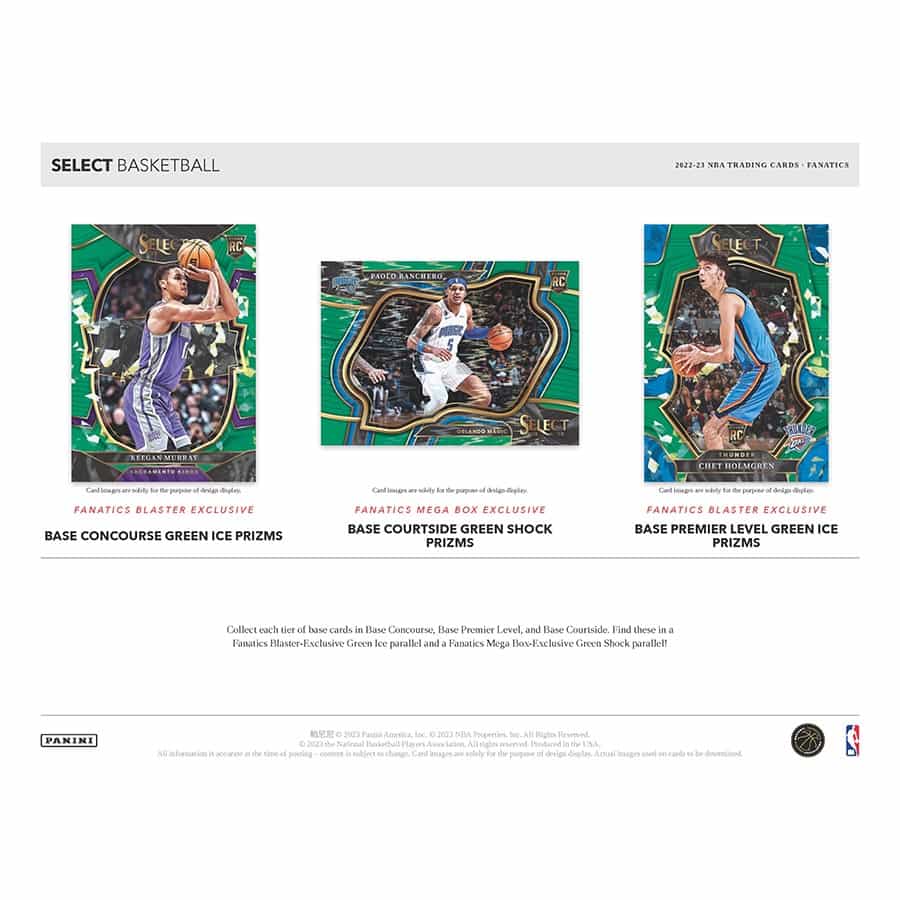 NBA 2022-23 Panini Select Basketball NPP Blaster Box