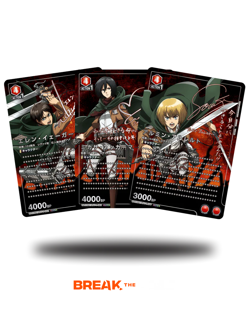 UNION ARENA - Attack on Titan Booster Display JP
