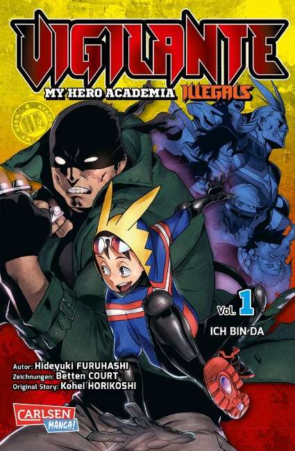 MANGA Vigilante - My Hero Academia Illegals 01-15