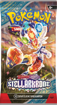 POKEMON Karmesin & Purpur Stellarkrone 10x Booster DE