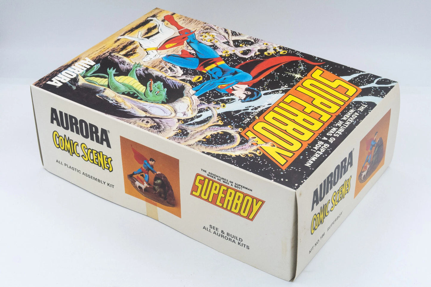 FIGUR Aurora Comic Scenes Superboy Model Kit Nr. 186