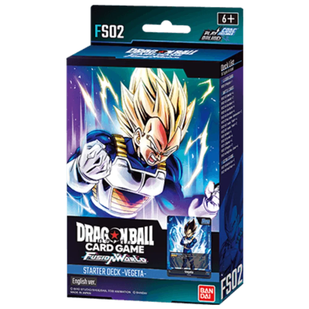 DRAGONBALL Super Fusion World Starter Deck 1-4 EN