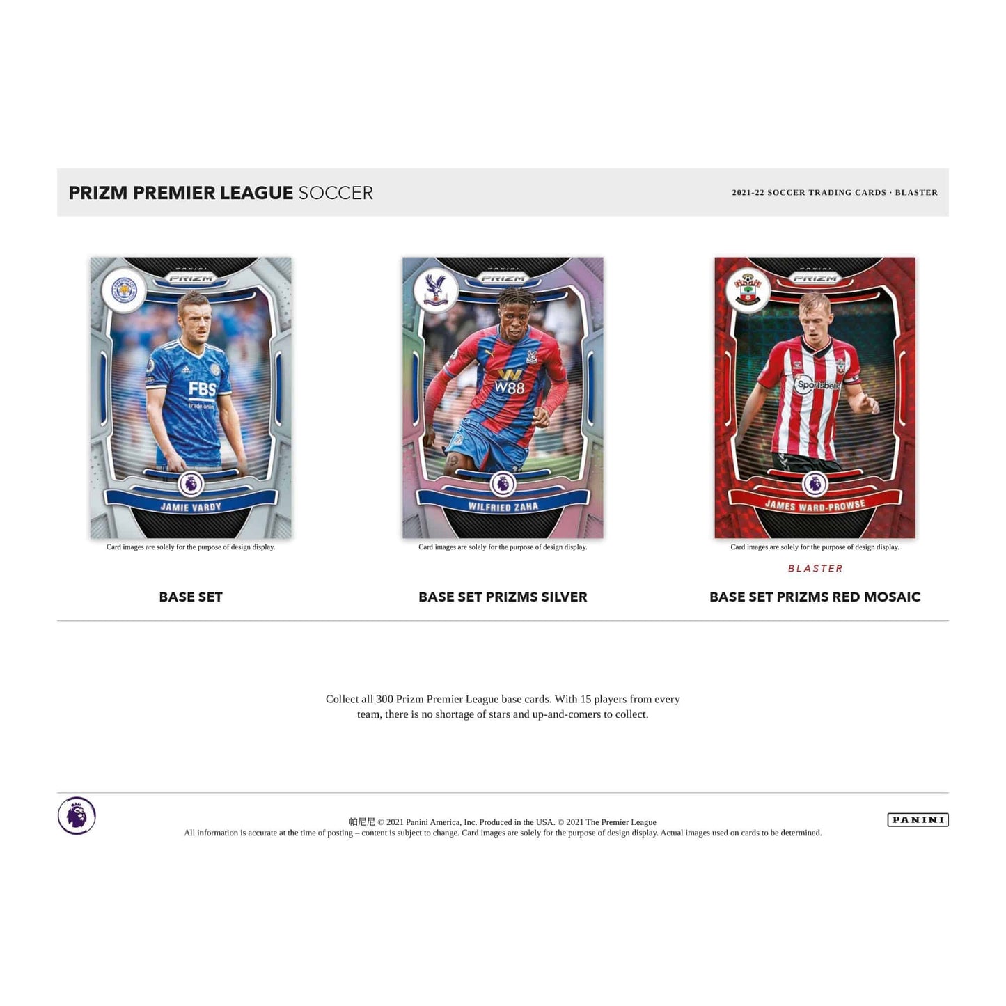 SOCCER 2021-22 Prizm Premier League Fat Pack box