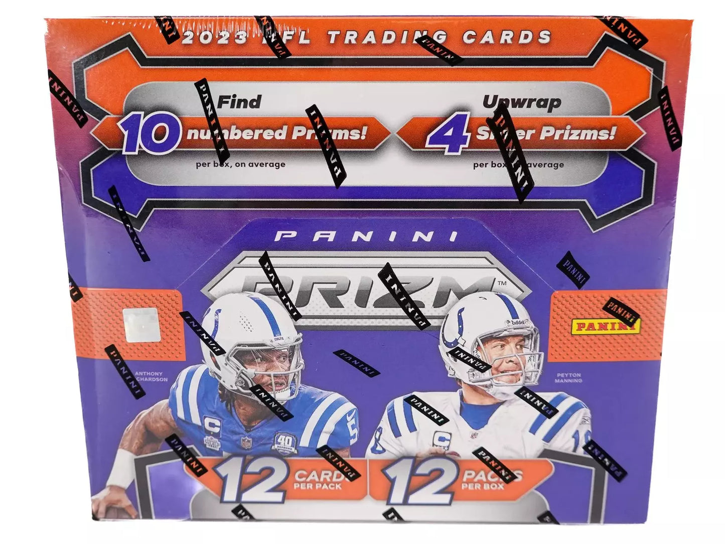 NFL 2023 Panini Prizm Football Hobby Box (12/12) 2 Auto