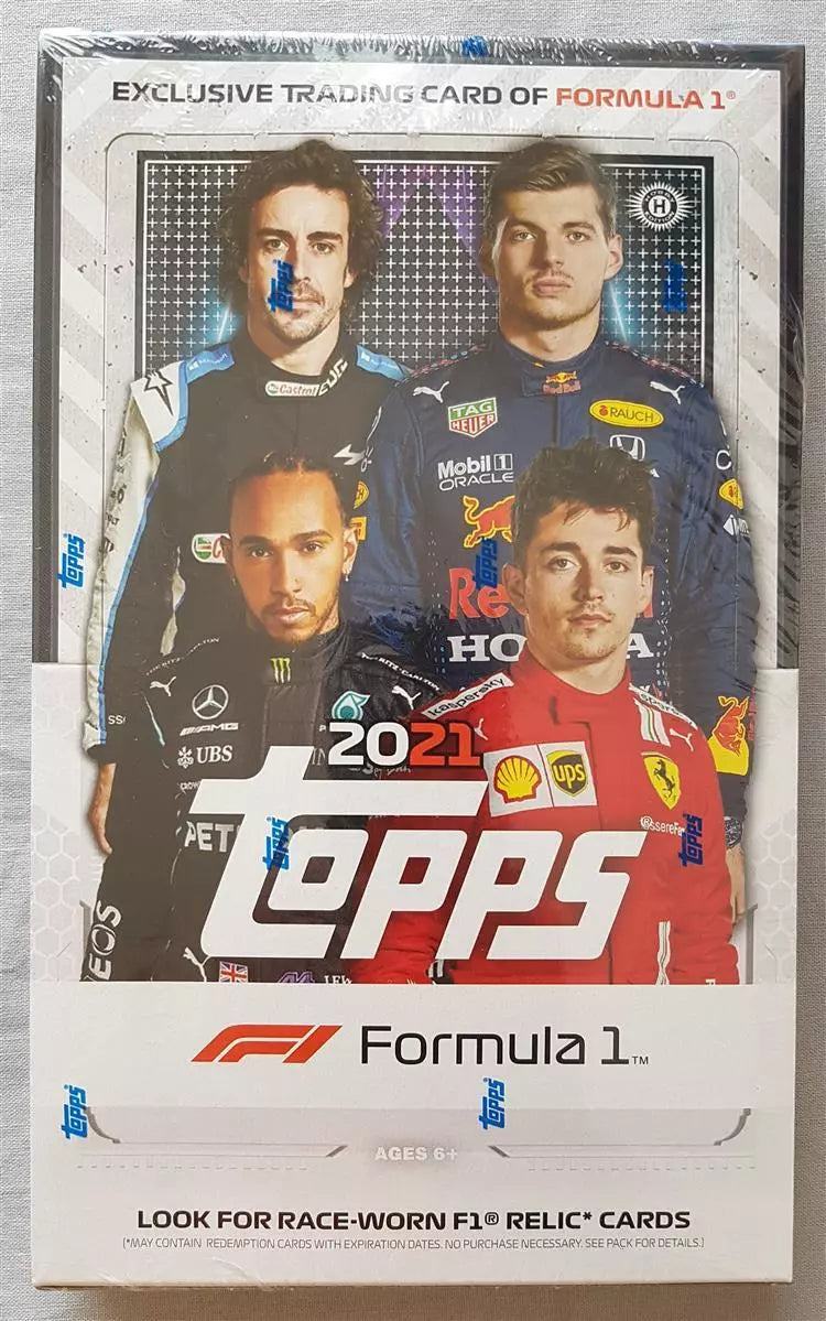 F1 2021 Topps Formula 1 Flagship Hobby Box