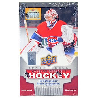 NHL 2013-14 Upper Deck Series 1 Hobby Box - Factory Sealed - MacKinnon Rookie?