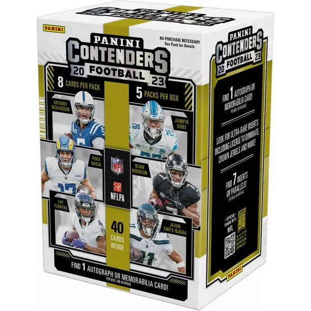NFL 2023 Panini Contenders NFL Football Cards - Hobby Box 1 Auto