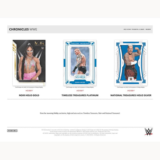 WWE 2023 Panini Chronicles Wrestling Hobby box