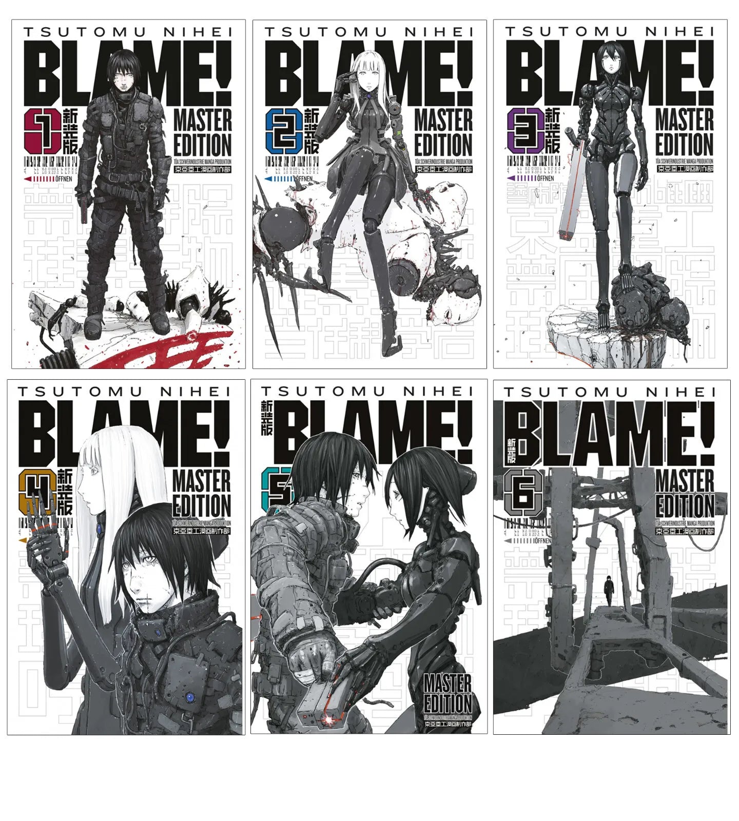 MANGA Blame! (Master Edition) Band 1-6