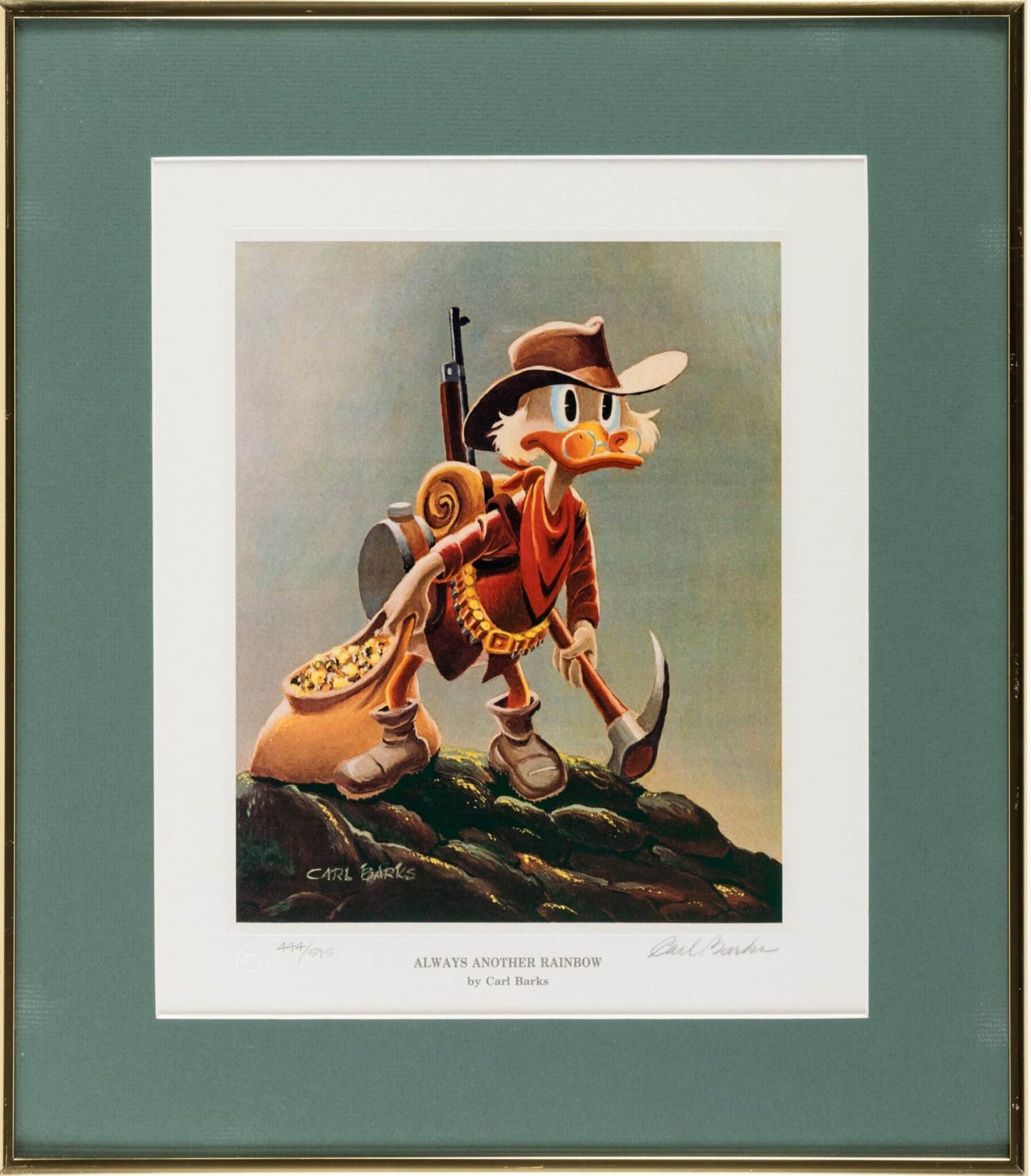 BARKS LITHOGRAPHIE Always Another Rainbow (1992) (Signed Limited Edition, 595 Ex)