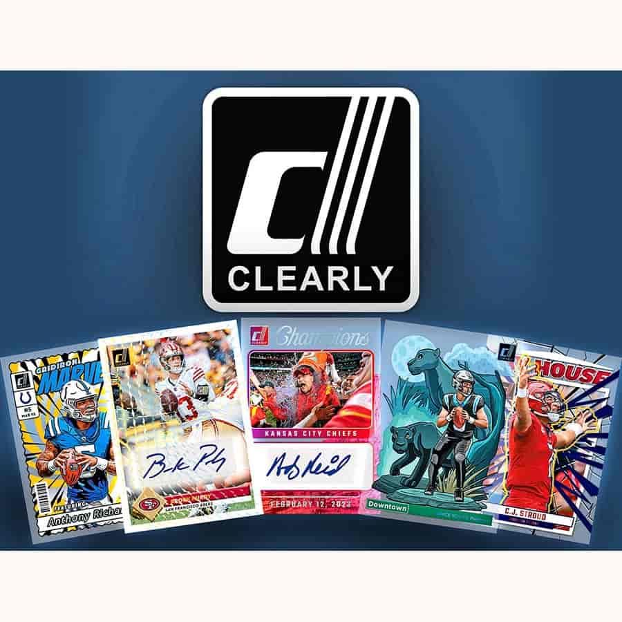 NFL 2023 Clearly Donruss Football Hobby Box