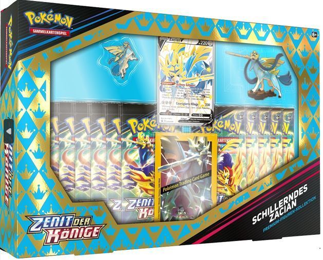 POKEMON Zenit der Könige | Zacian | Premium Figuren Kollektion DE