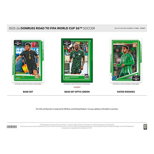 2025-26 Donruss Road to FIFA World Cup Soccer Blaster Box