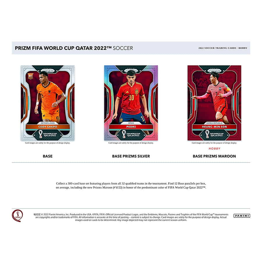 SOCCER 2022 Panini Prizm Breakaway World Cup Hobby Box Display