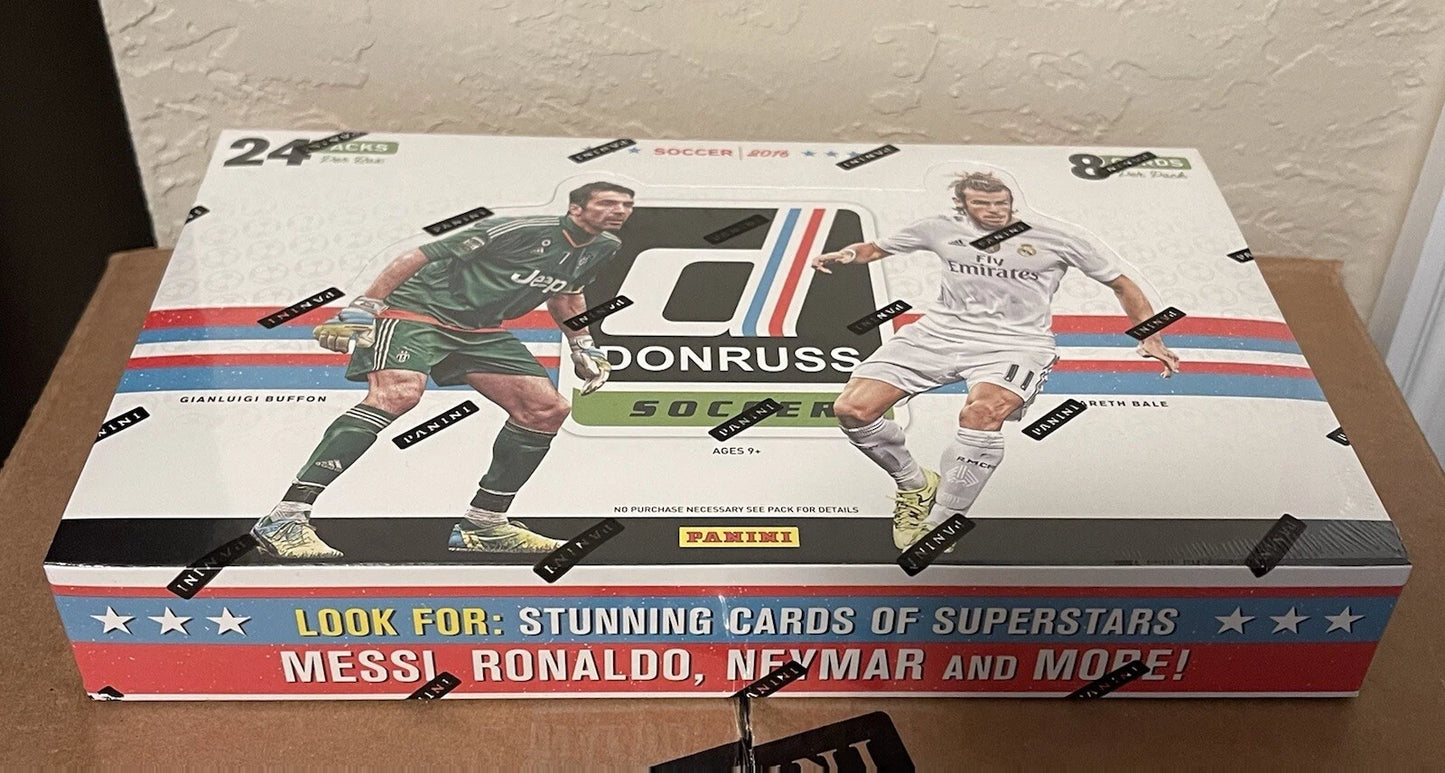 SOCCER 2016/17 DONRUSS HOBBY BOX (1 Auto or ?)