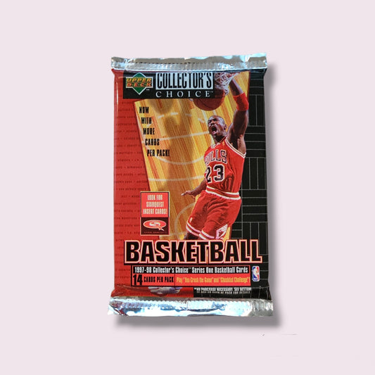 NBA 1997/98 Upper Deck Collector's Choice Series 1 Basketball Hobby Box