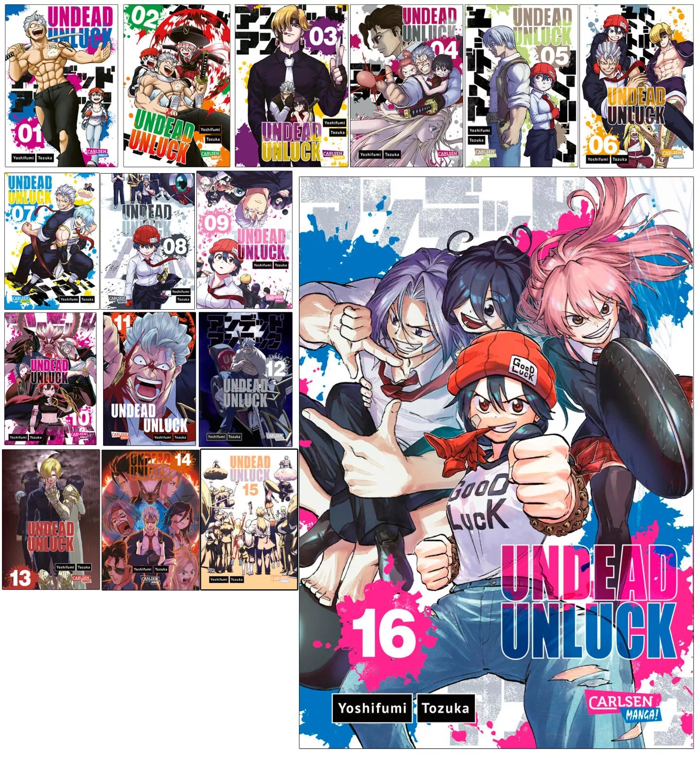 MANGA Undead Unluck Band 1-16